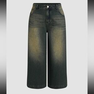 *SOLD* Cider High Waist Straight Leg Jeans - Size 3XL